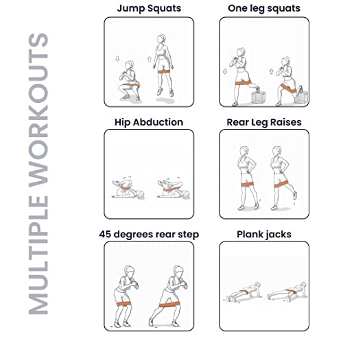 Hip Resistance Bands (Patterned)