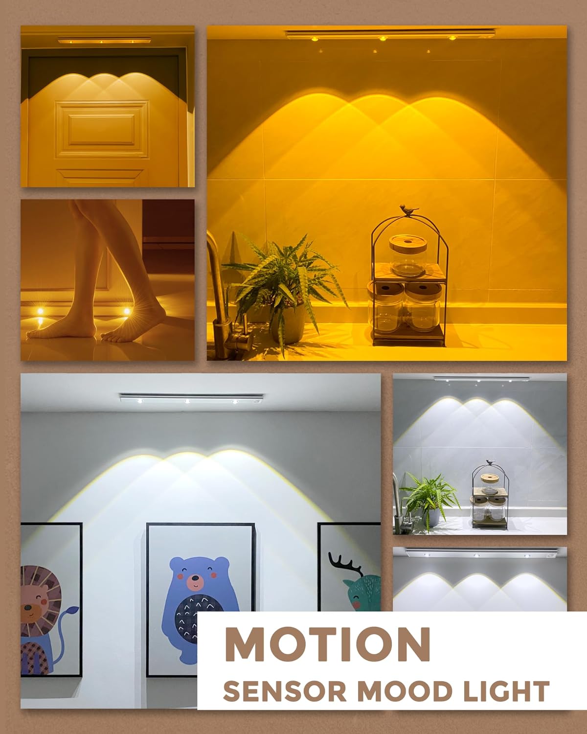 Under The Cabinet Lights : Wireless Motion Sensing Lights