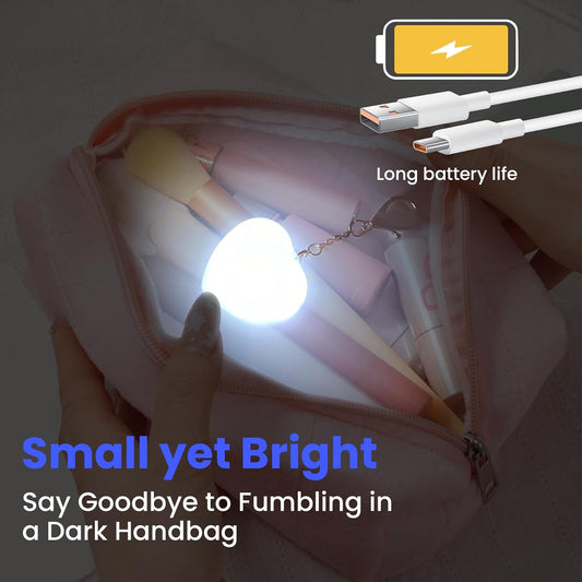 HeartGlow - Rechargeable Handbag Light
