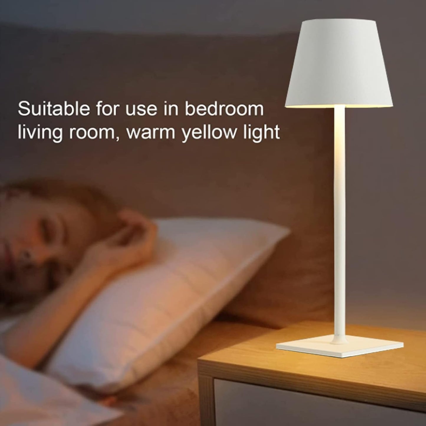 Kyoto Portable Cordless LED Table Lamp