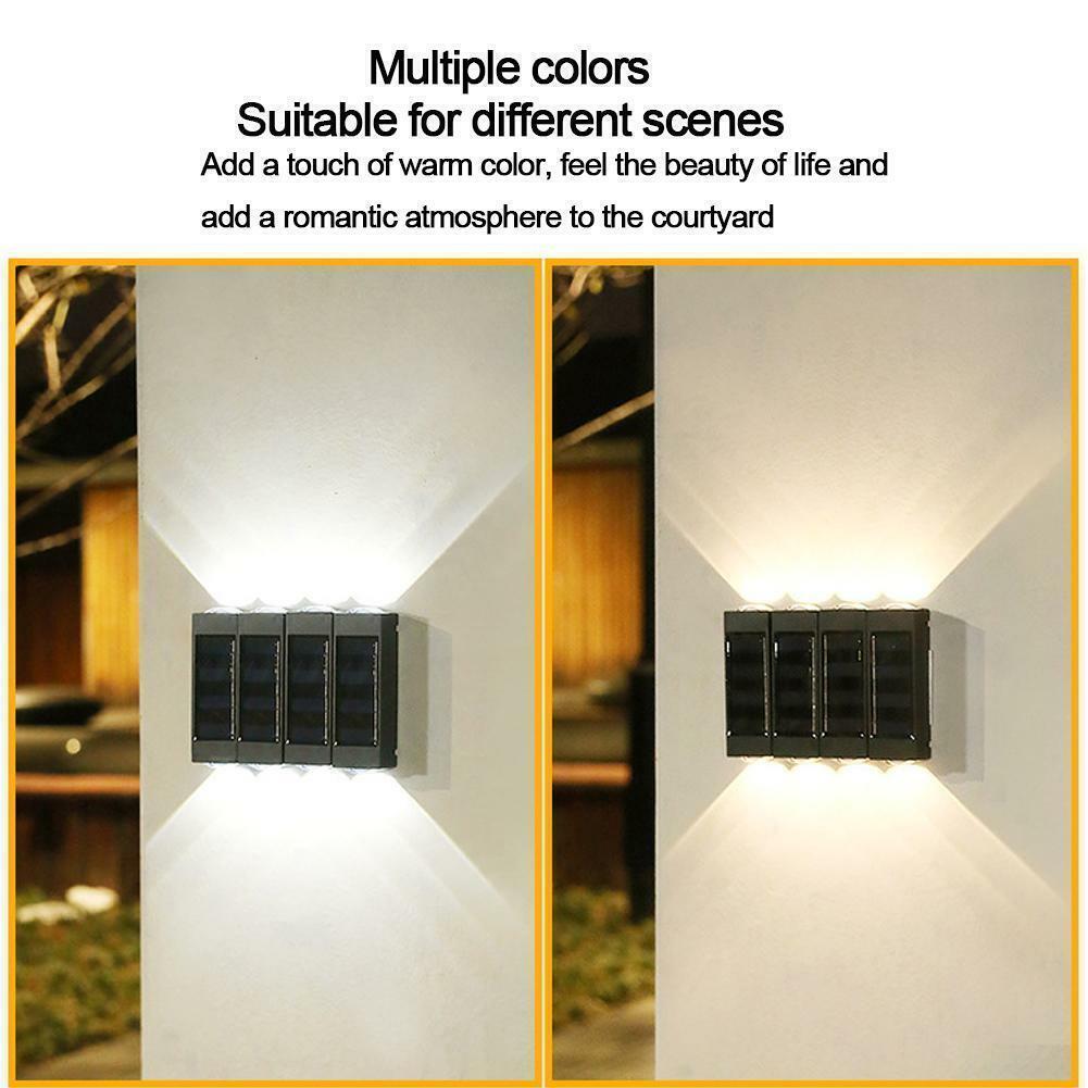 Solar Wall Light : Unique Up And Down Lights