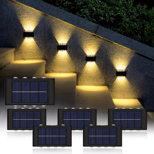 Solar Wall Light : Unique Up And Down Lights